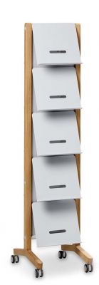 Round20 / Round 20 Single brochure holder Cascando